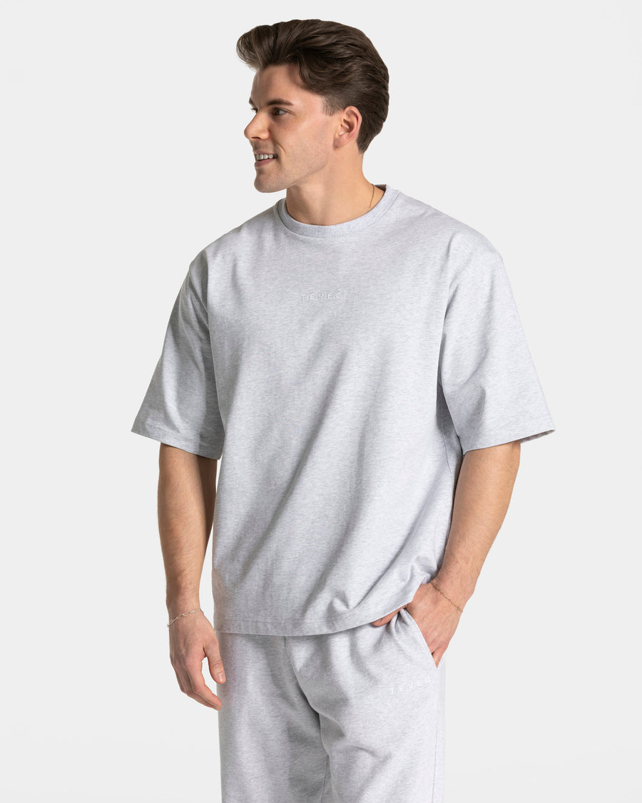 T-shirt oversize RI’VAIV « gris clair »