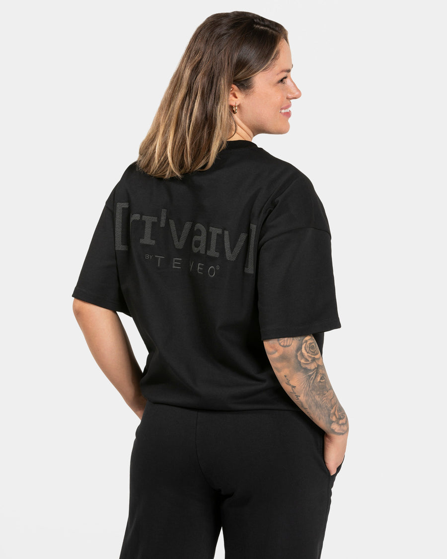 T-shirt oversize RI’VAIV « noir »