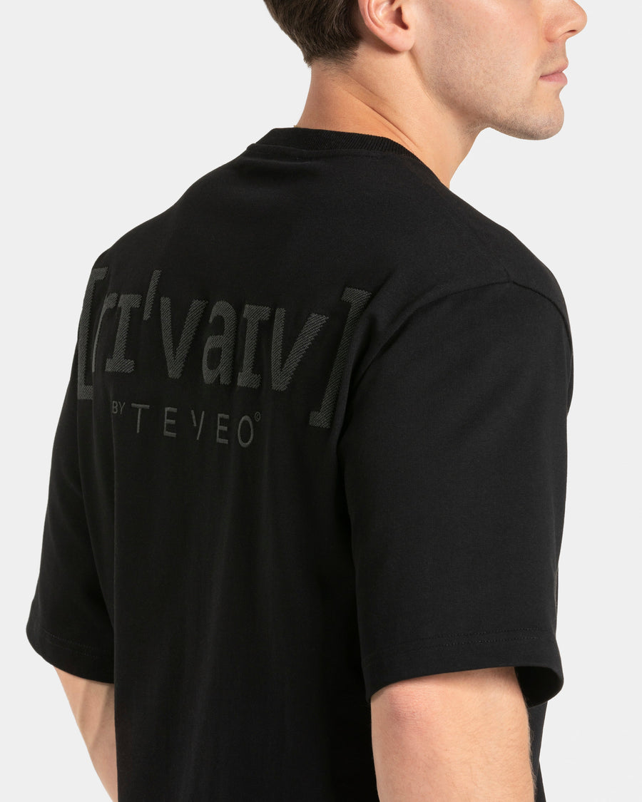 T-shirt oversize RI’VAIV « noir »