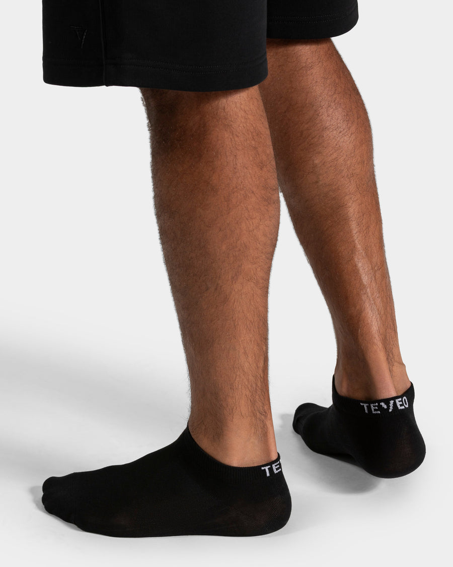 Chaussettes de baskets (2 paires) « noir »