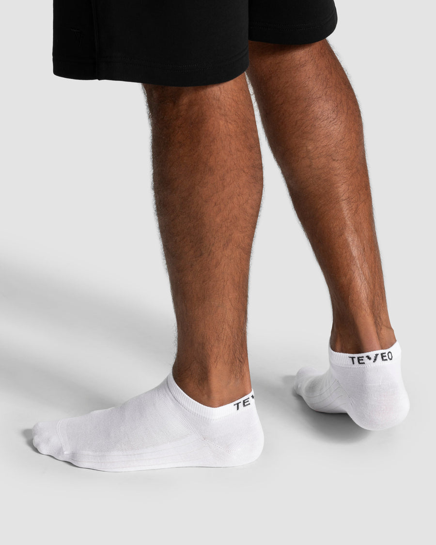 Chaussettes de baskets (5 paires) « blanc »