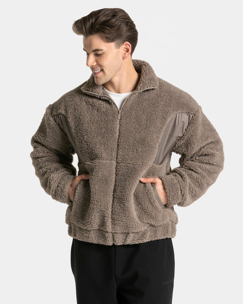 Veste de sport Teddy « moka »