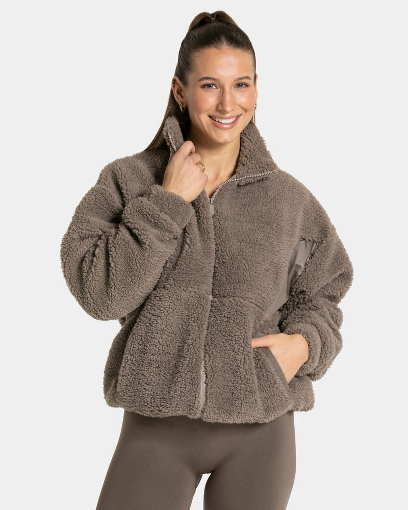 Veste de sport Teddy « moka »