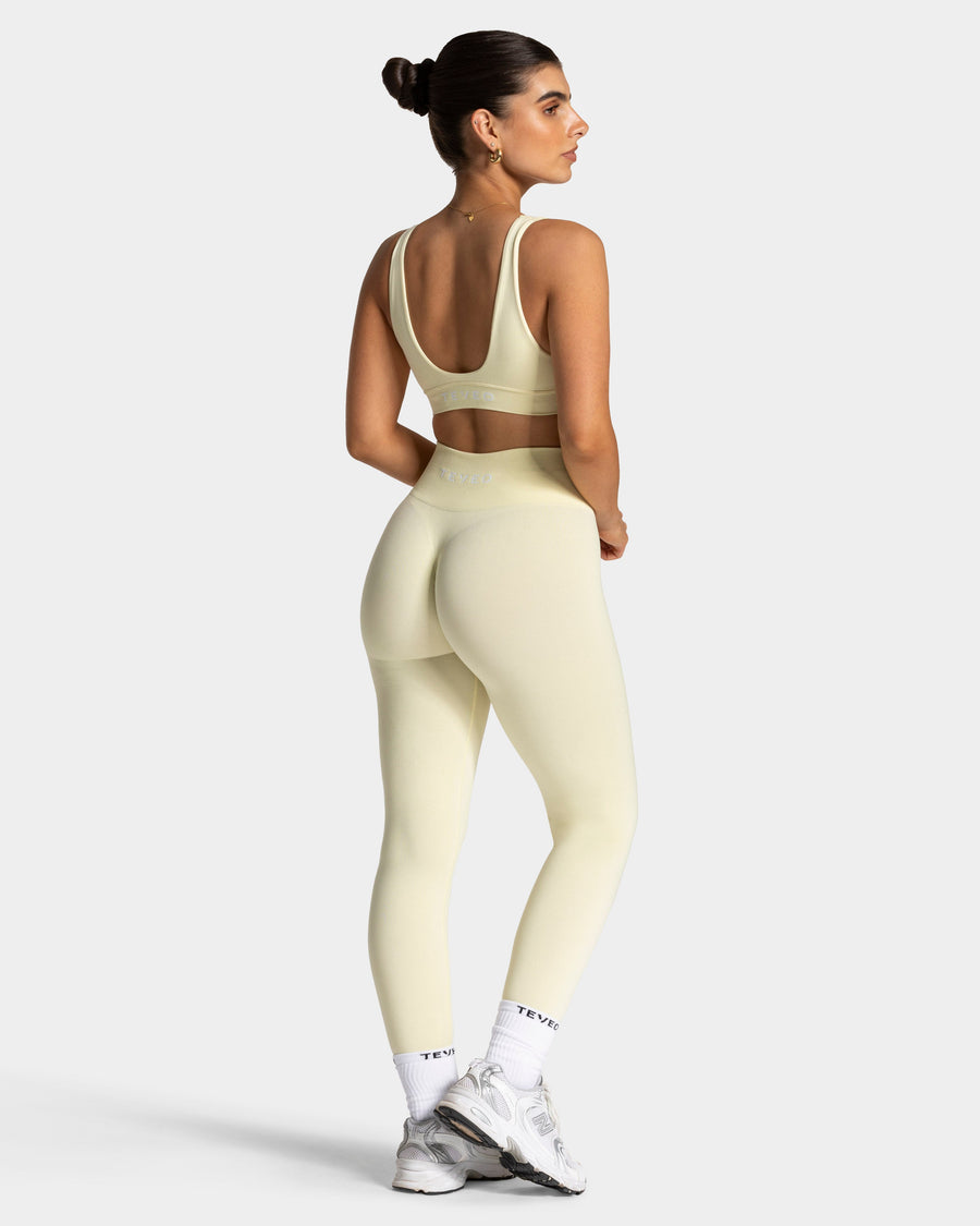 Legging Covert Scrunch Timeless Pro « Butter Yellow »