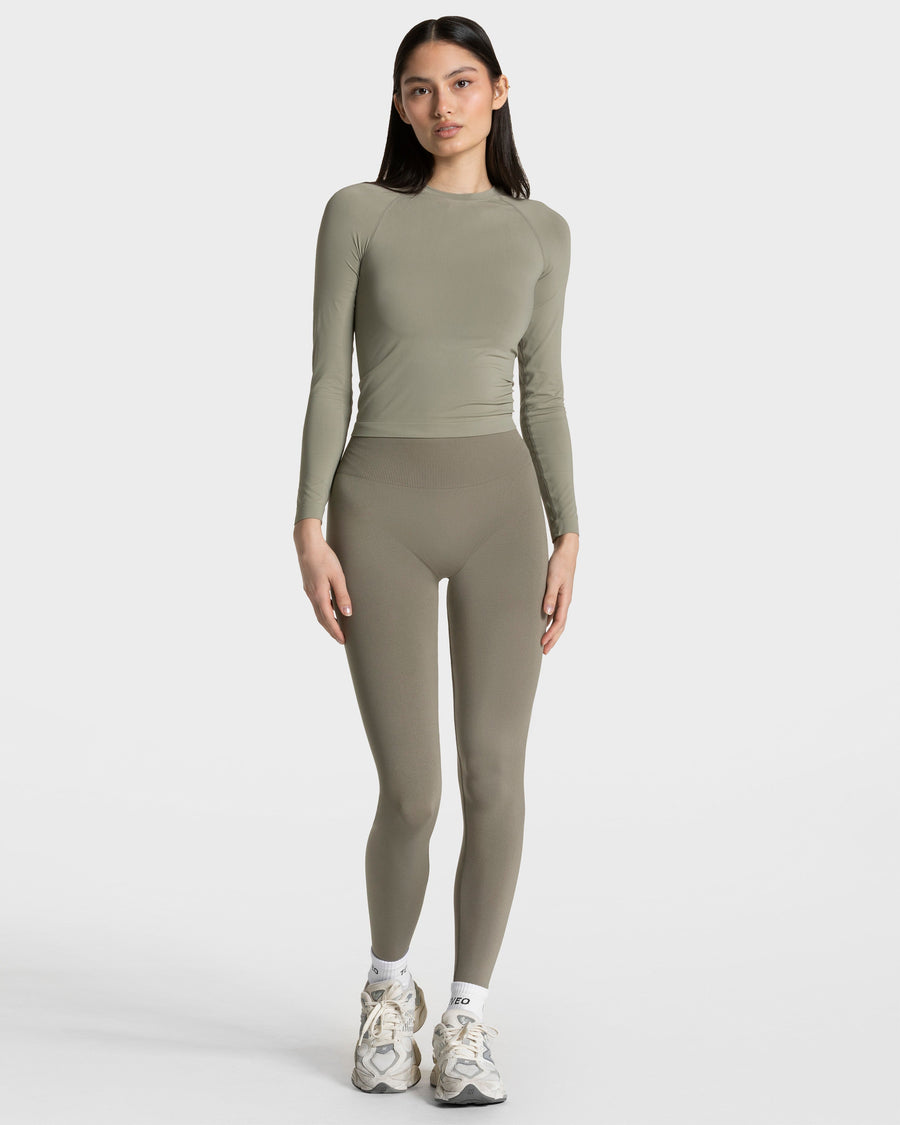 Legging Covert Scrunch Timeless Pro « kaki »