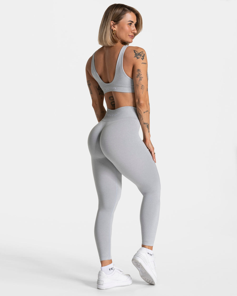Legging Covert Scrunch Timeless Pro « gris clair »