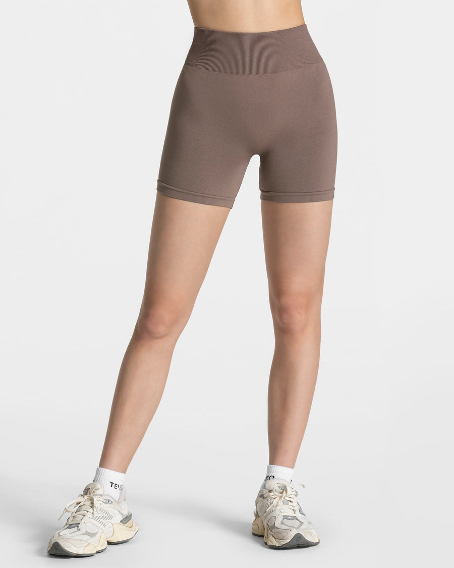 Short Covert Scrunch Timeless Pro « moka »