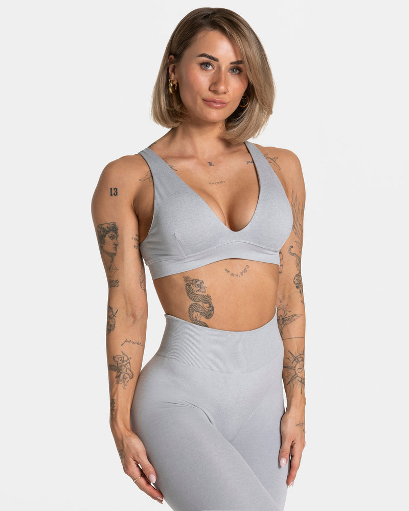 Brassière triangulaire Timeless Pro « gris clair »