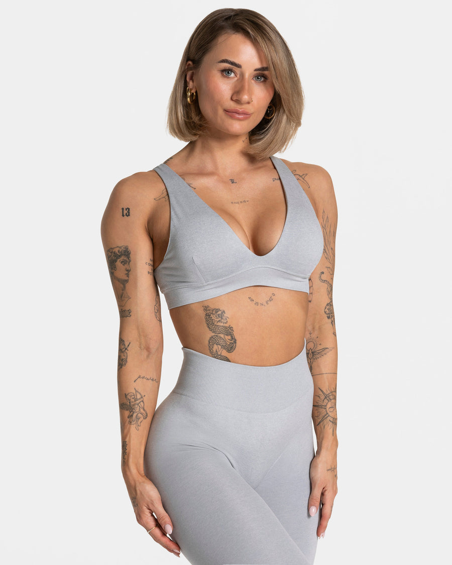 Brassière triangulaire Timeless Pro « gris clair »