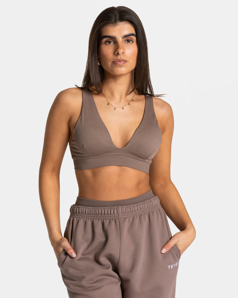 Brassière triangulaire Timeless Pro « moka »