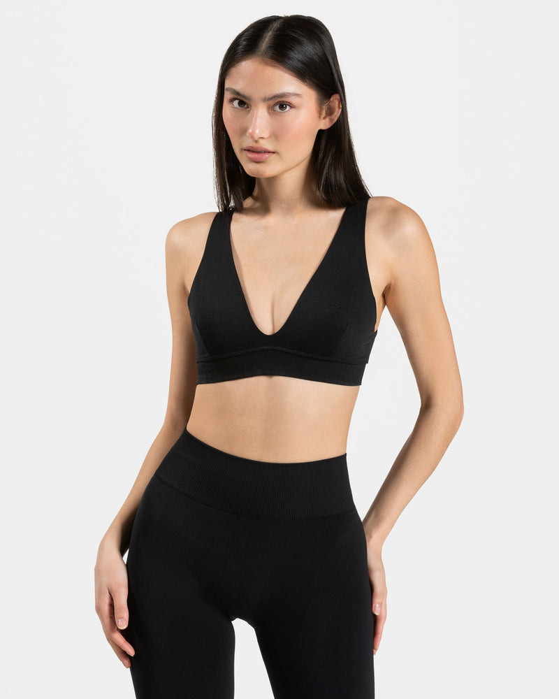 Brassière triangle Timeless Pro « noir »