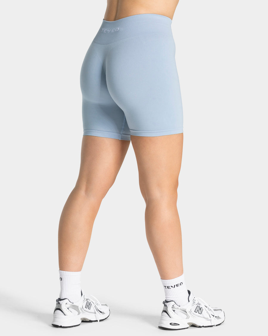 Short Covert Scrunch Timeless Pro « bleu layette »