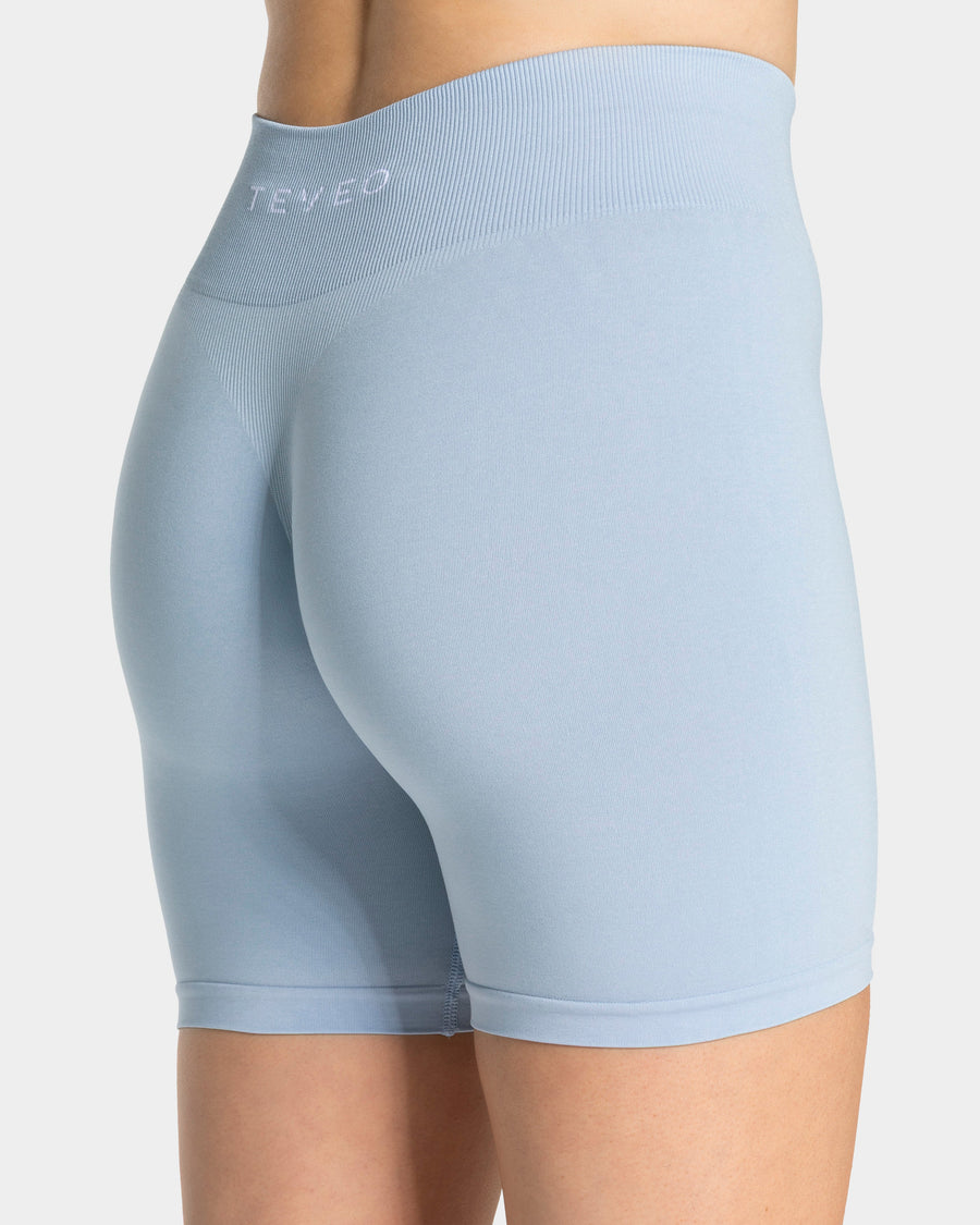 Short Covert Scrunch Timeless Pro « bleu layette »