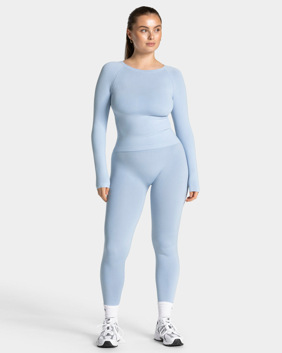 Haut à manches longues Timeless Pro « bleu layette »