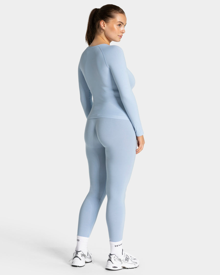 Haut à manches longues Timeless Pro « bleu layette »