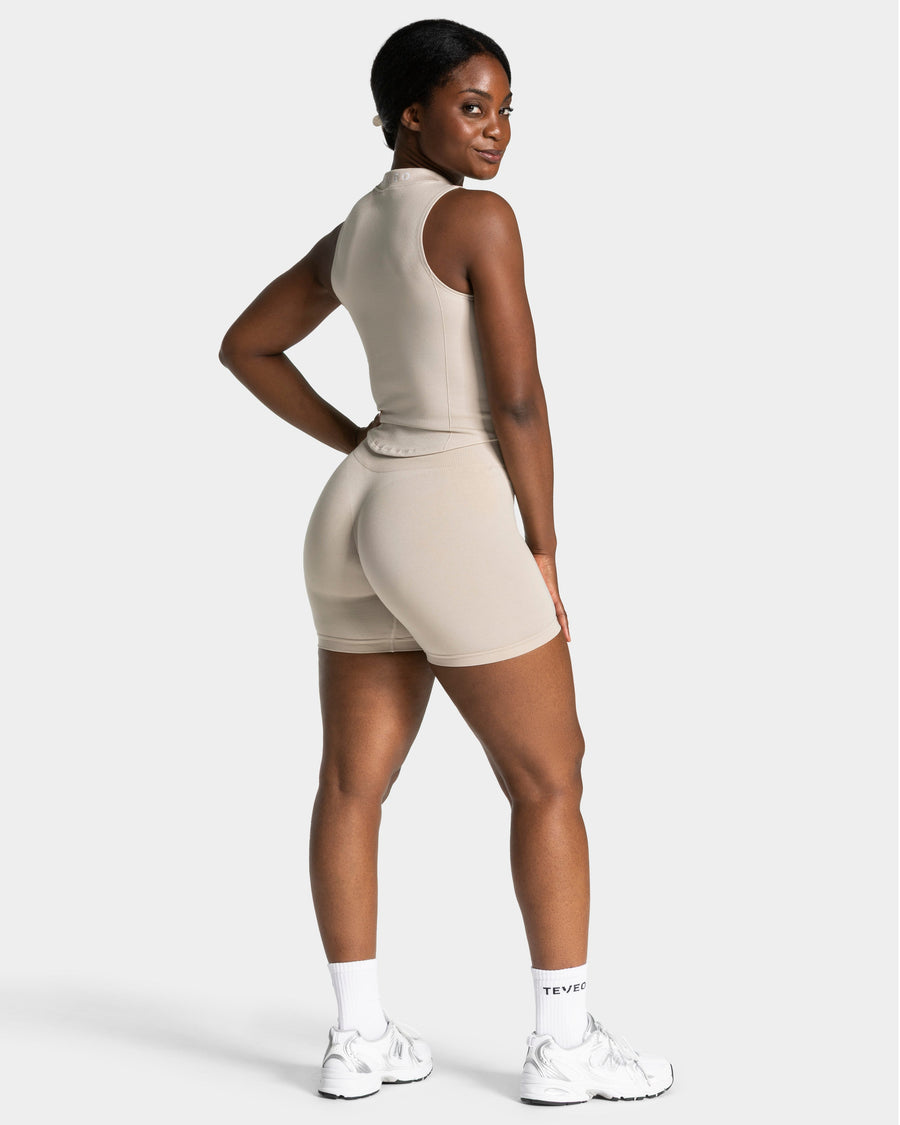 Short Covert Scrunch Timeless Pro « cream »