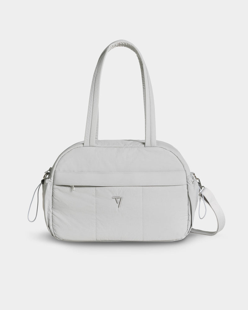 Sac de sport matelassé Lift « gris clair »