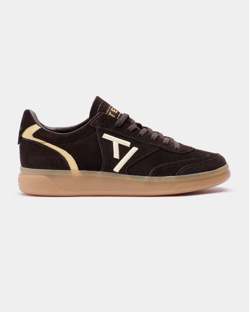 Baskets Classic Femme « Dark Chocolate/Butter Yellow »
