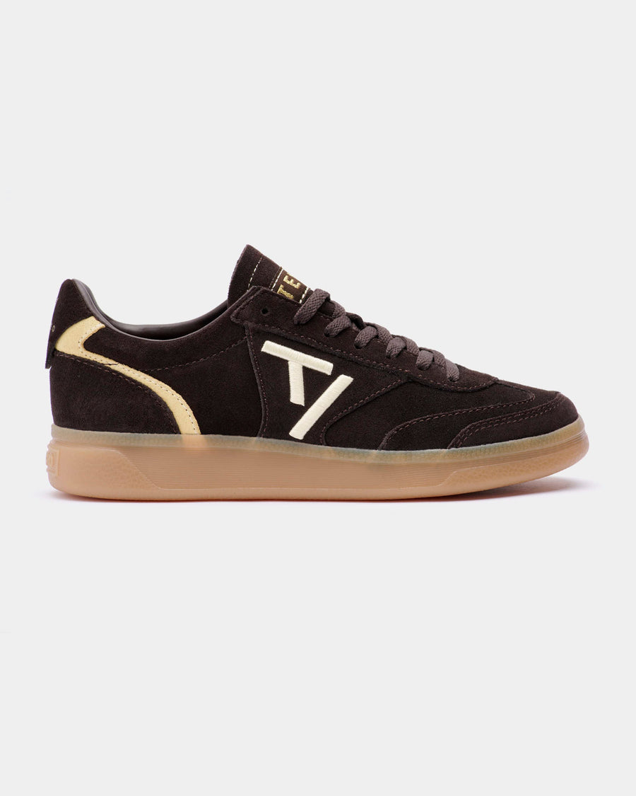 Baskets Classic Femme « Dark Chocolate/Butter Yellow »