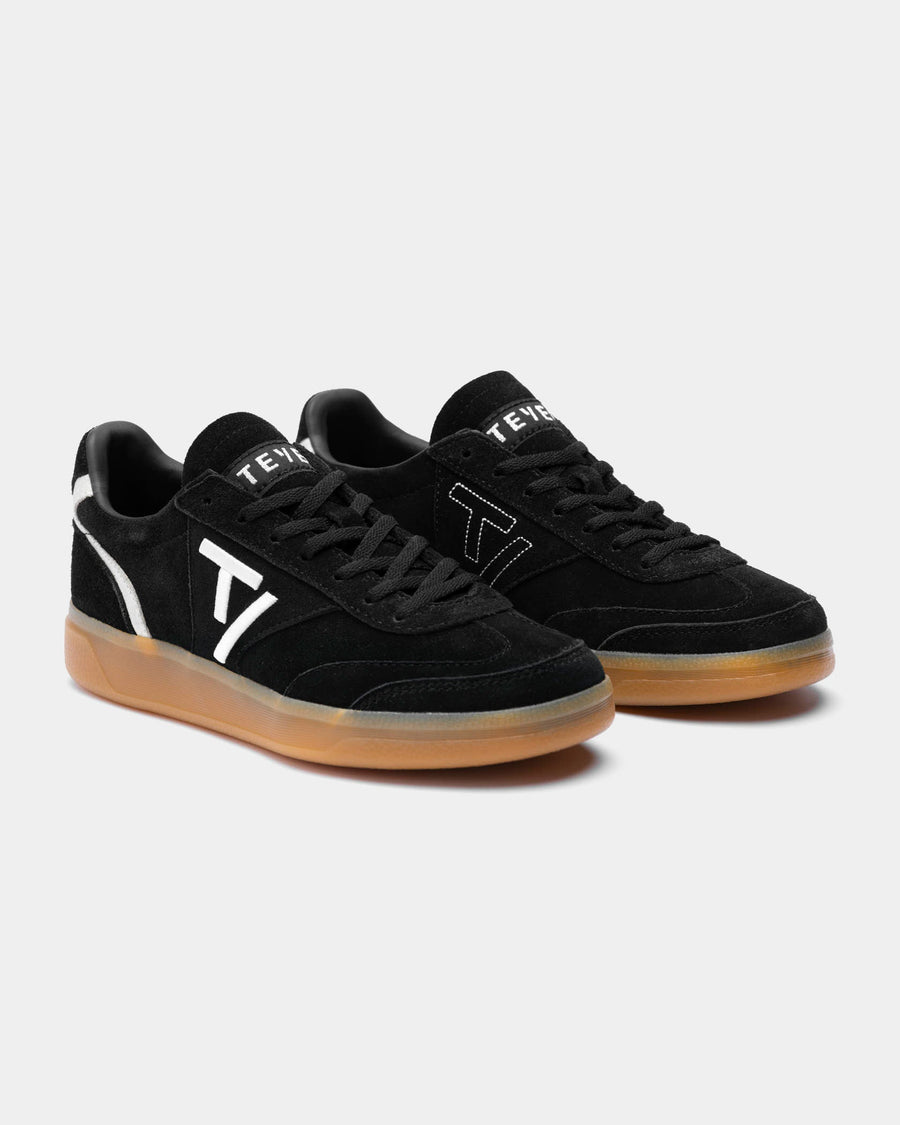 Baskets Classic Femme « noir/blanc cassé »