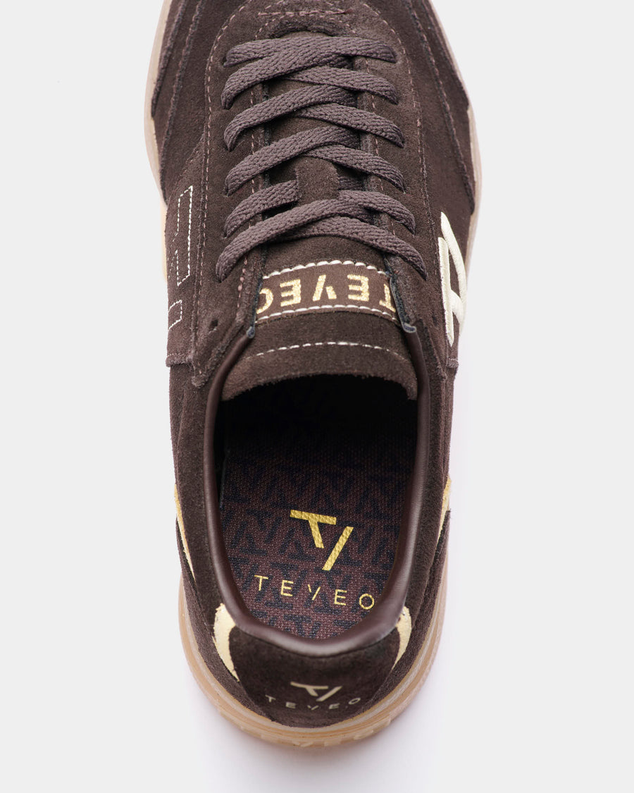 Baskets Classic Femme « Dark Chocolate/Butter Yellow »