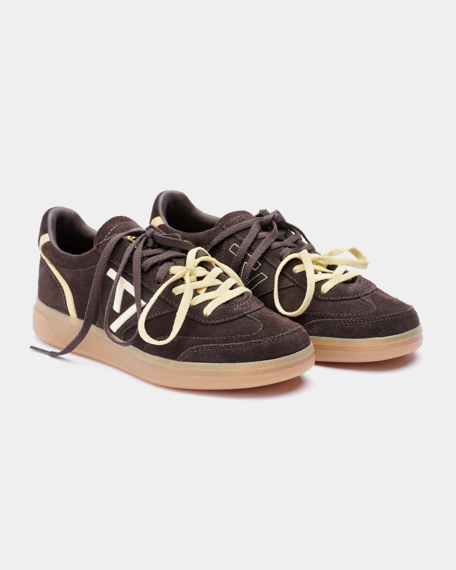 Baskets Classic Femme « Dark Chocolate/Butter Yellow »