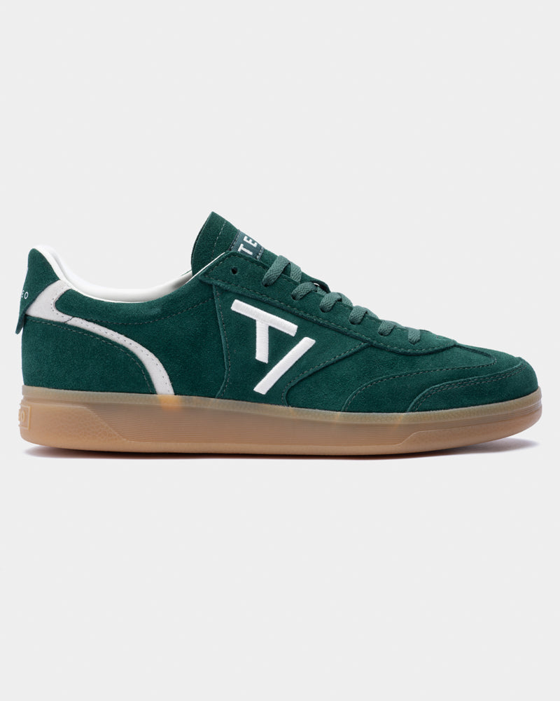 Baskets Classic Homme « vert foncé/blanc cassé »