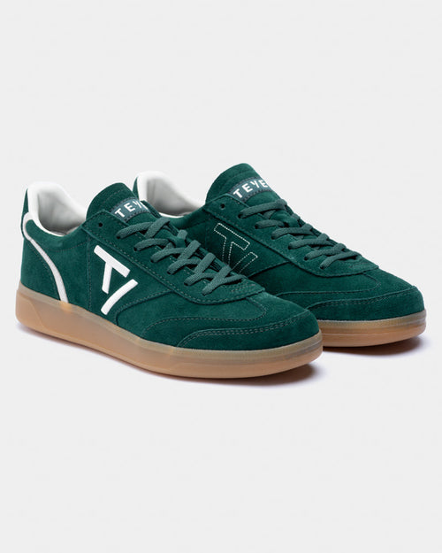 Baskets Classic Homme « vert foncé/blanc cassé »