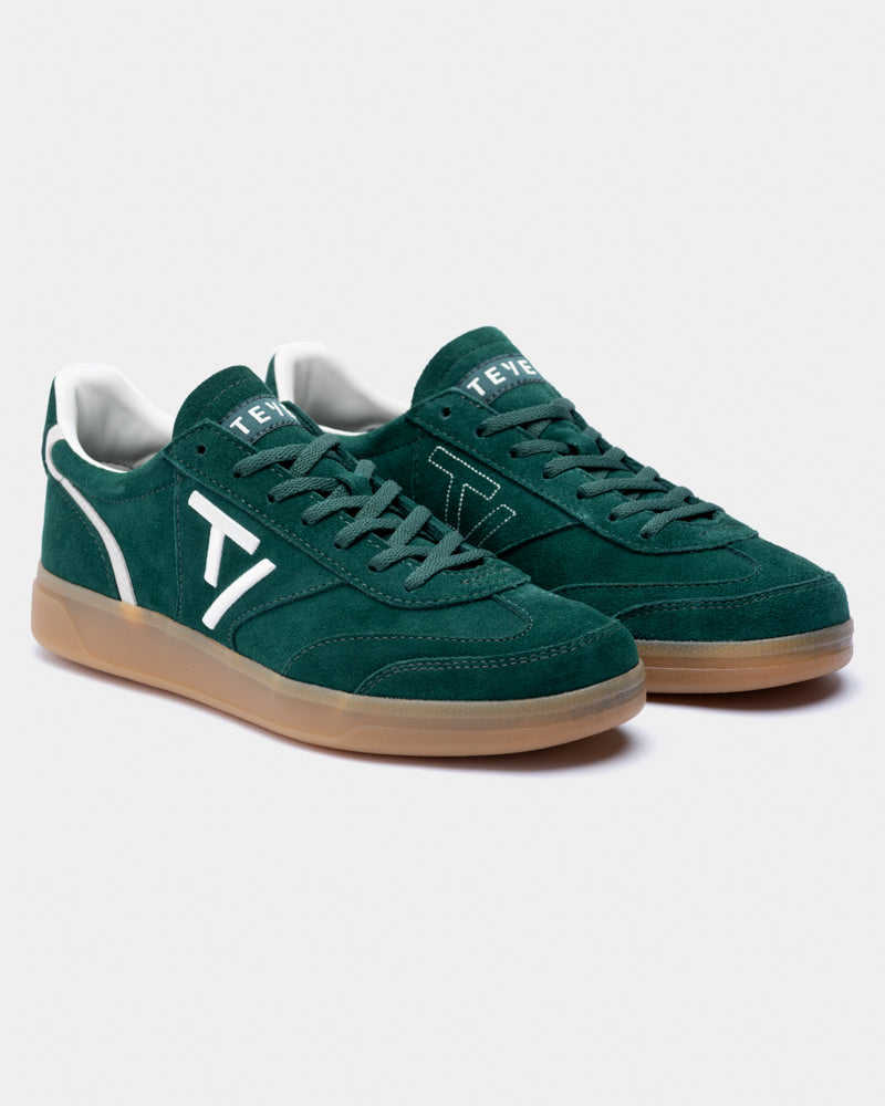 Baskets Classic Homme « vert foncé/blanc cassé »