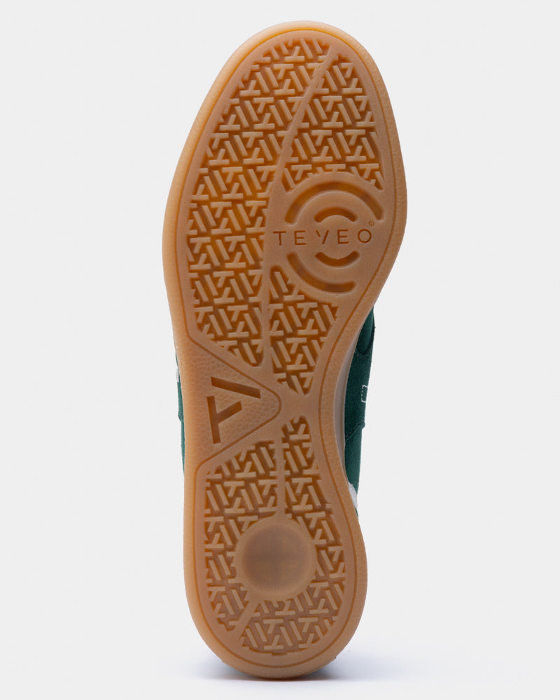 Baskets Classic Femme « vert foncé/blanc cassé »