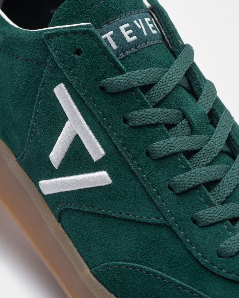 Baskets Classic Homme « vert foncé/blanc cassé »