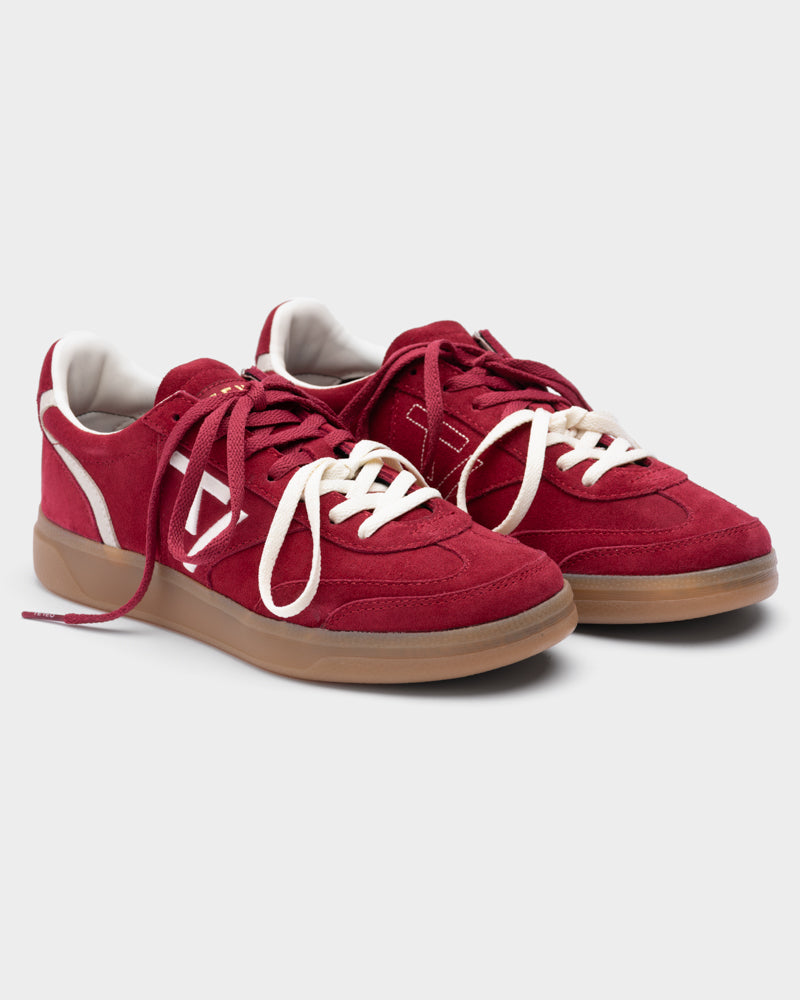 Baskets Classic Femme « bordeaux/blanc cassé »