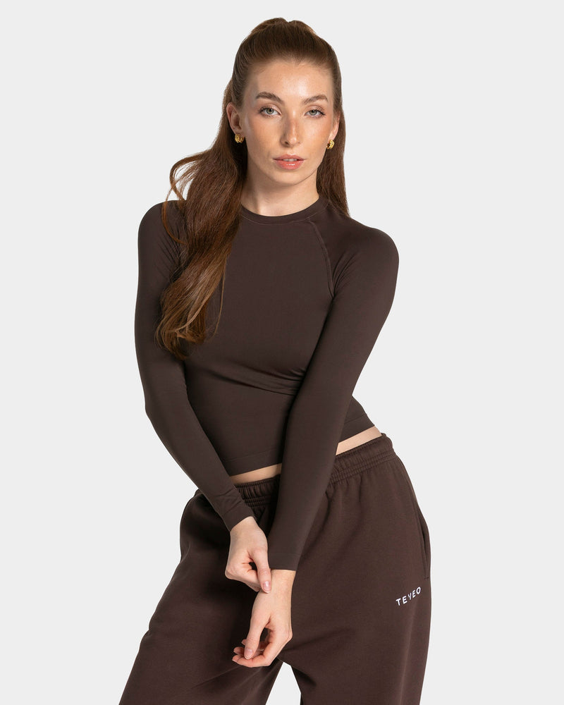 Haut à manches longues Timeless Pro « Espresso »