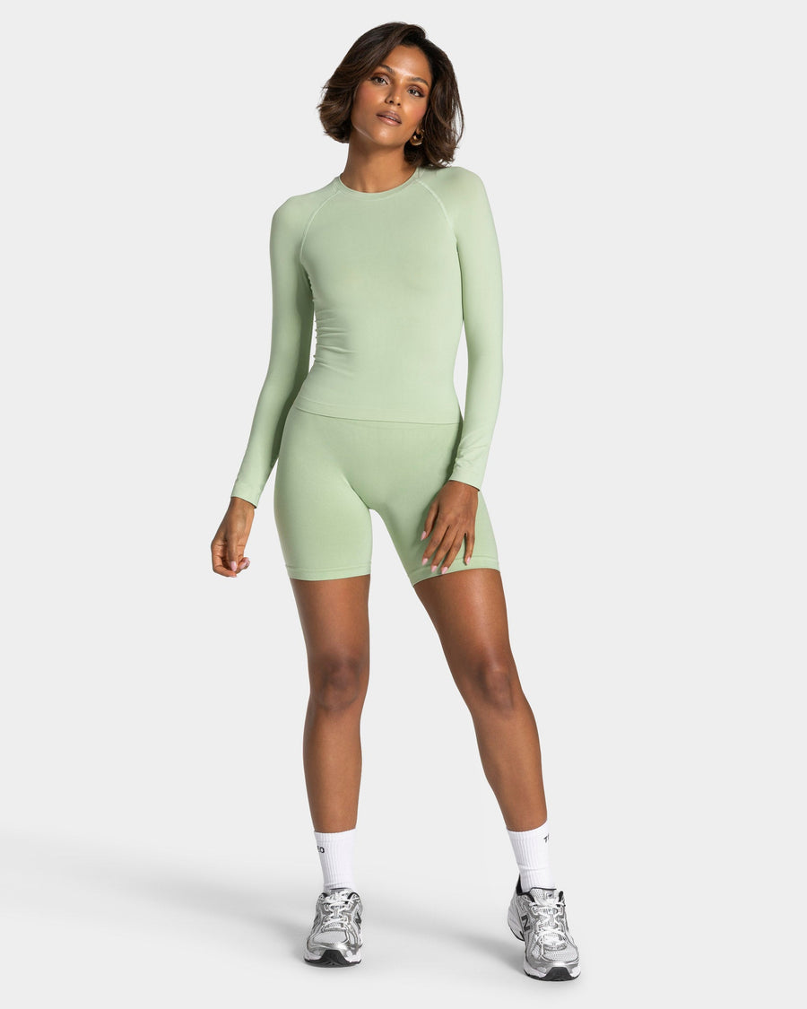 Haut à manches longues Timeless Pro « Ice Matcha »