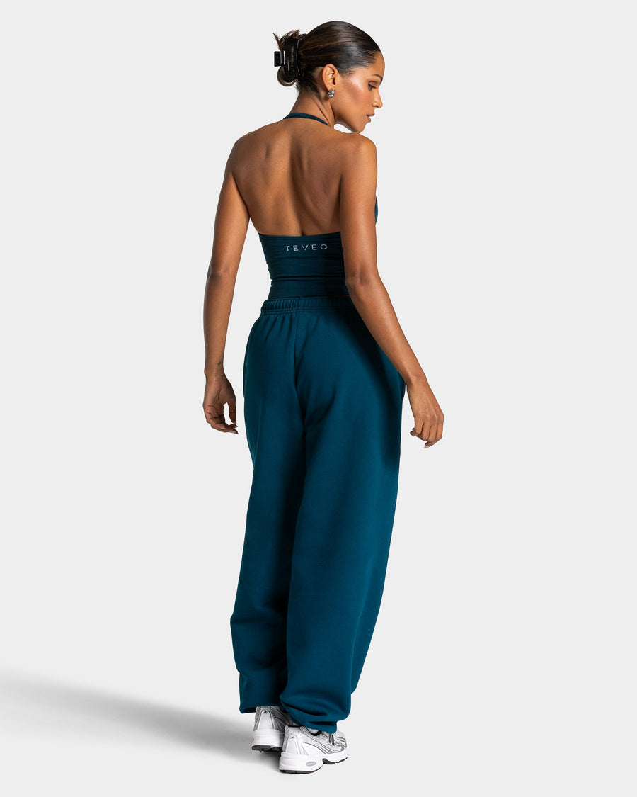 Haut dos nu Timeless Pro « sarcelle foncé »