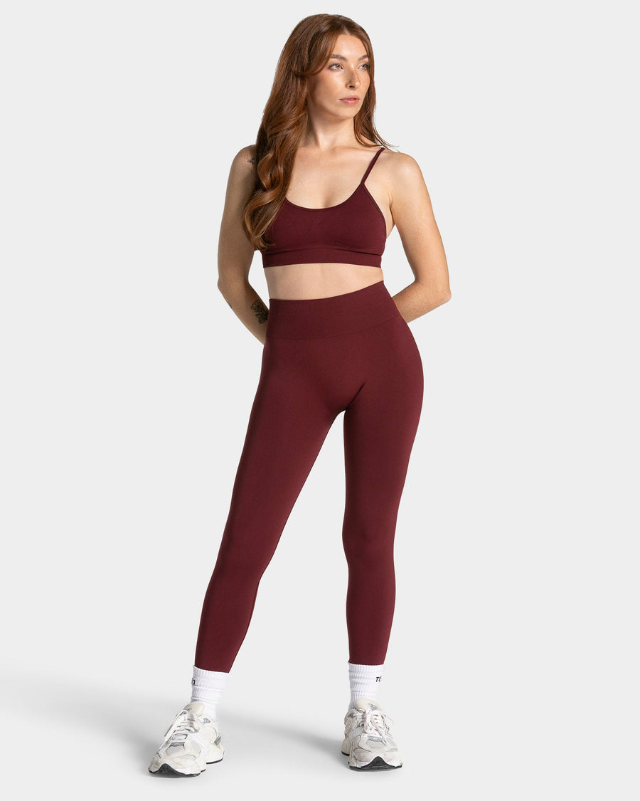 Legging Covert Scrunch Timeless Pro « bordeaux »