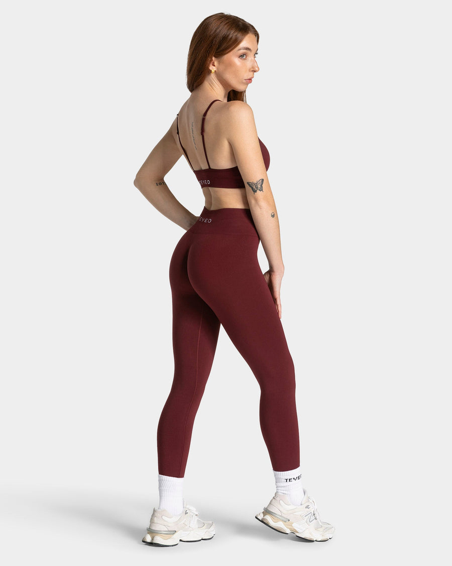 Legging Covert Scrunch Timeless Pro « bordeaux »