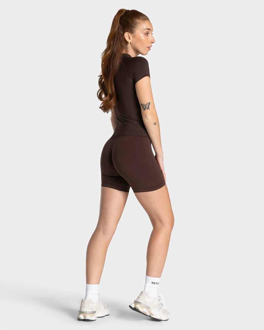 Short Covert Scrunch Timeless Pro « Espresso »