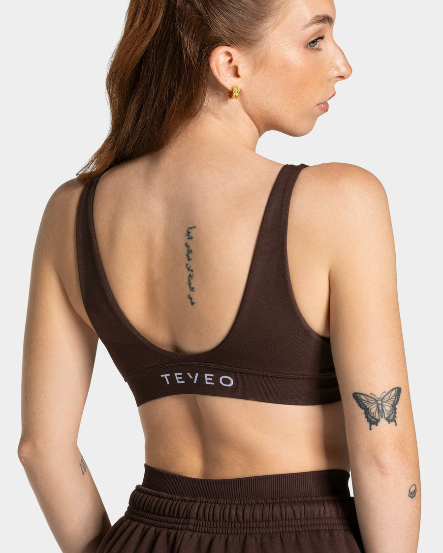 Brassière triangle Timeless Pro « Espresso »