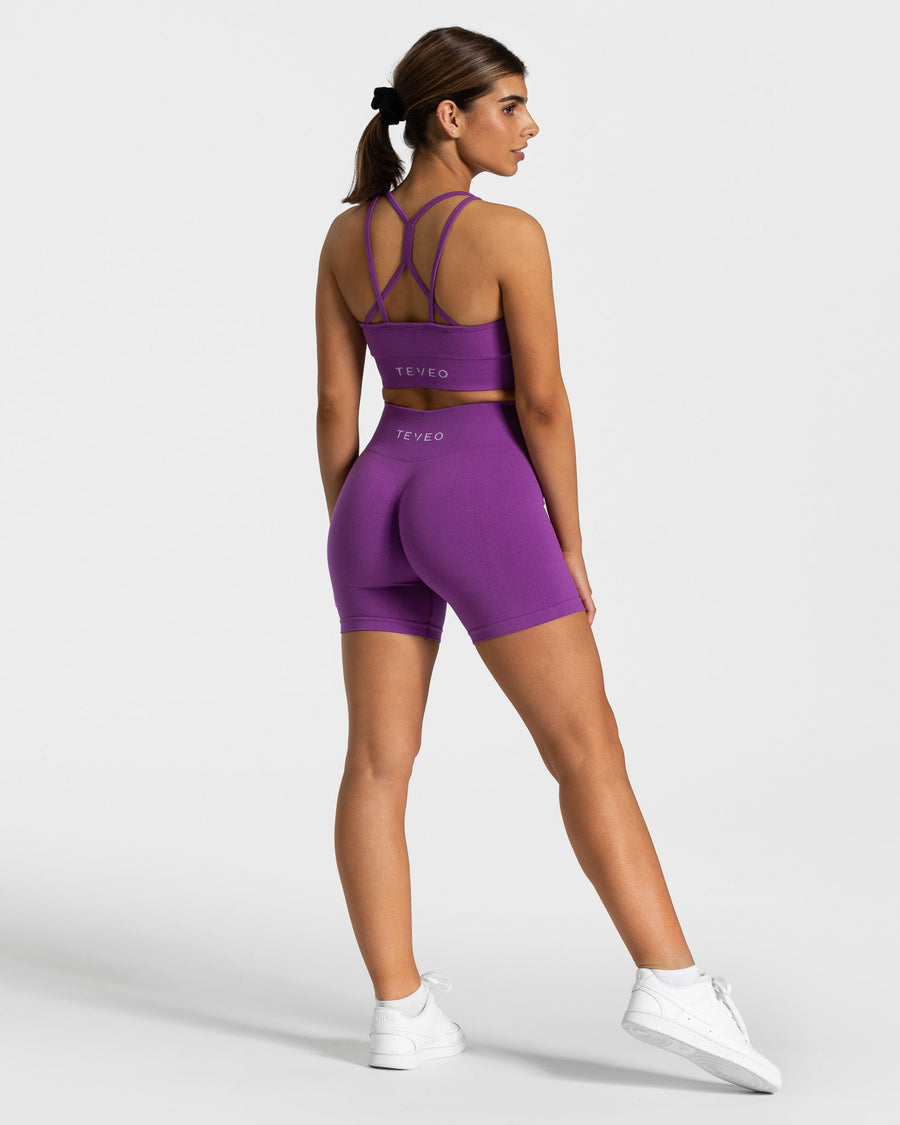 Short Timeless Scrunch « violet »