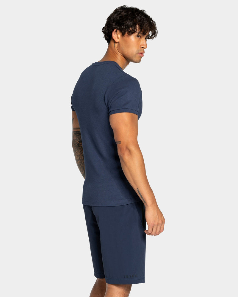 T-shirt côtelé Workout « Midnight »