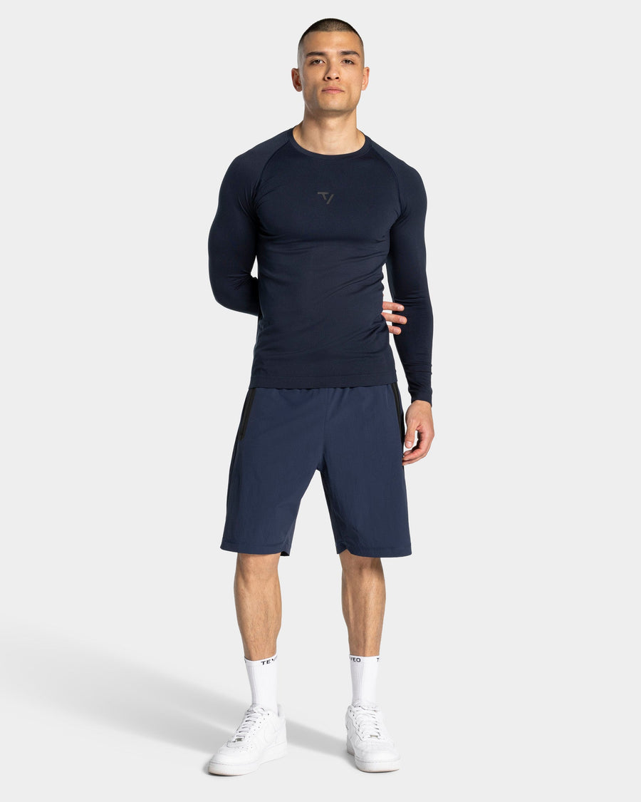 Haut à manches longues Workout sans coutures « Midnight »