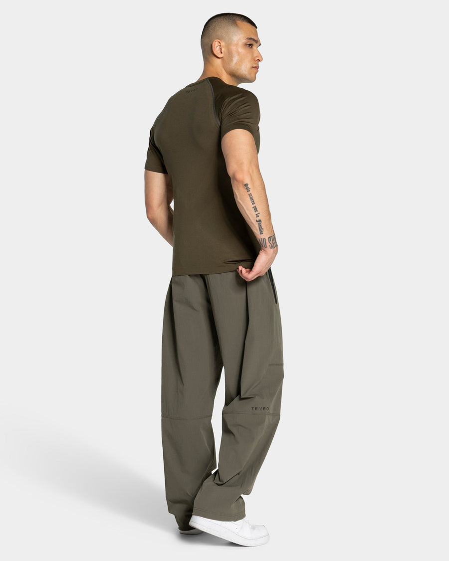 T-shirt Workout sans coutures « Olive »