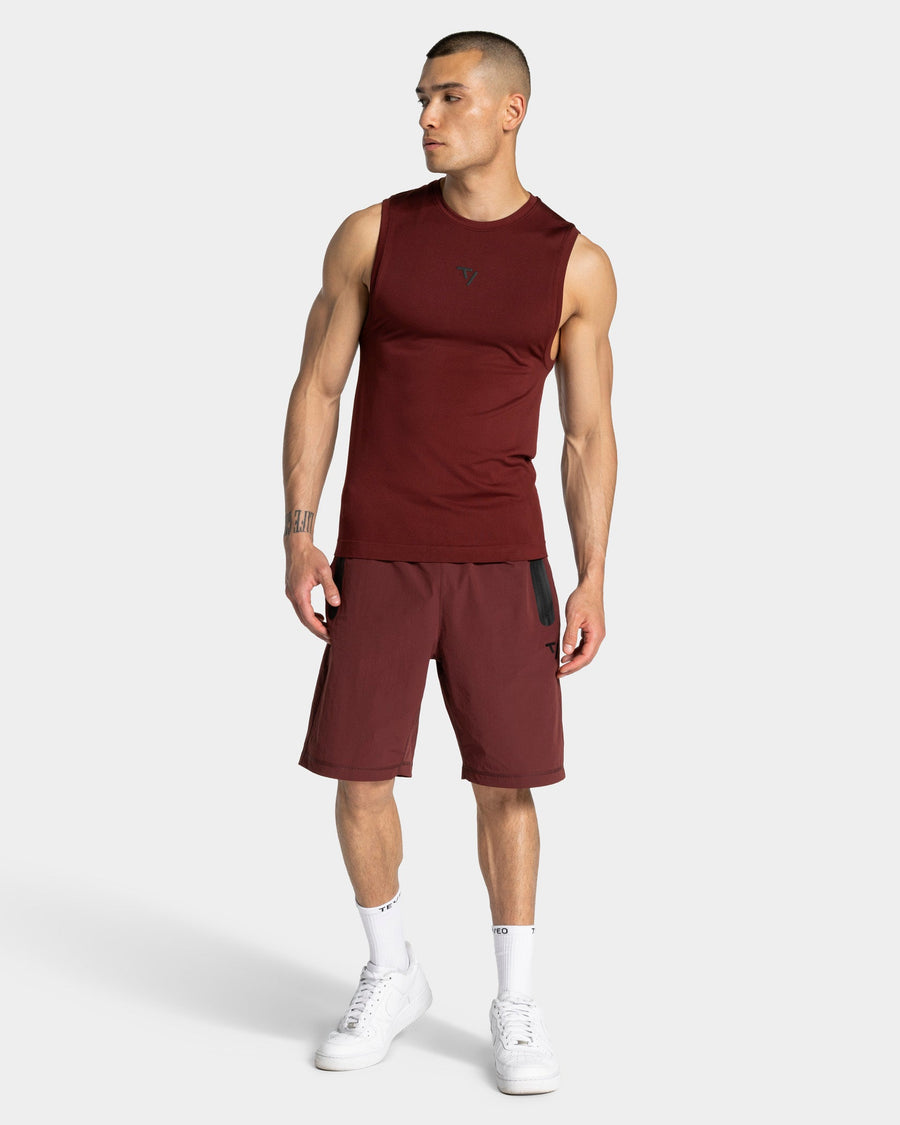 Débardeur Workout sans coutures « merlot »