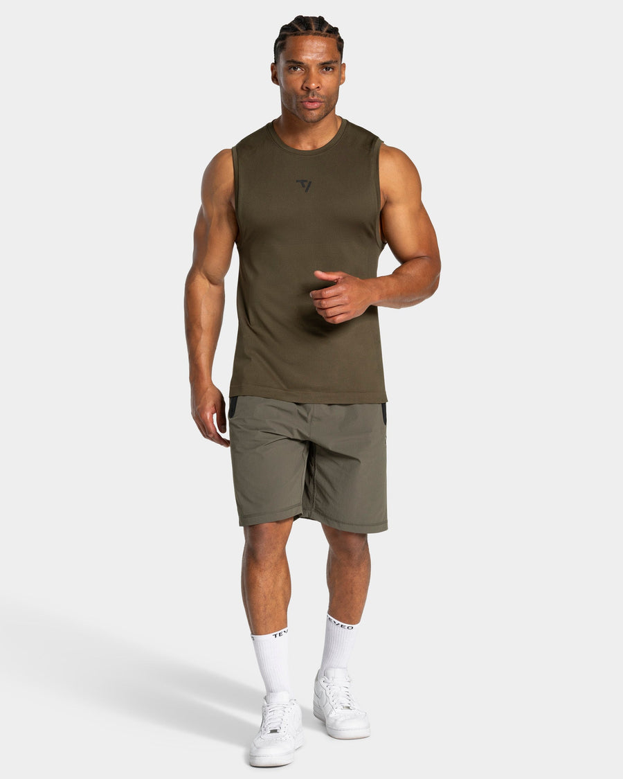 Débardeur Workout sans coutures « Olive »