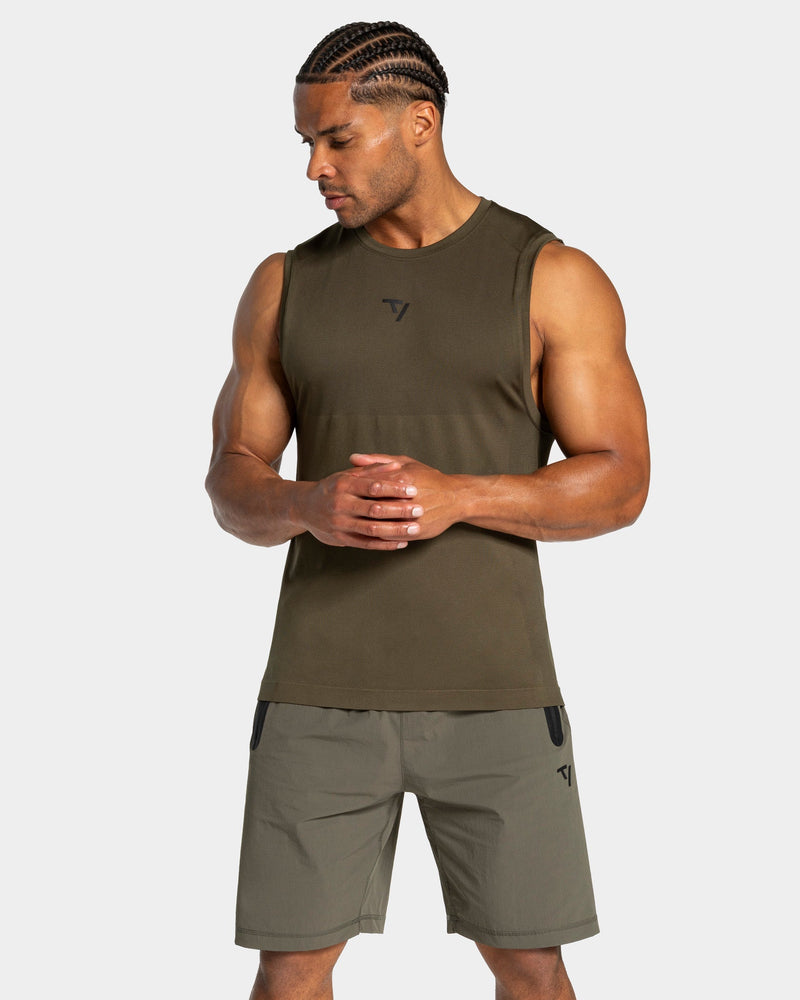 Débardeur Workout sans coutures « Olive »