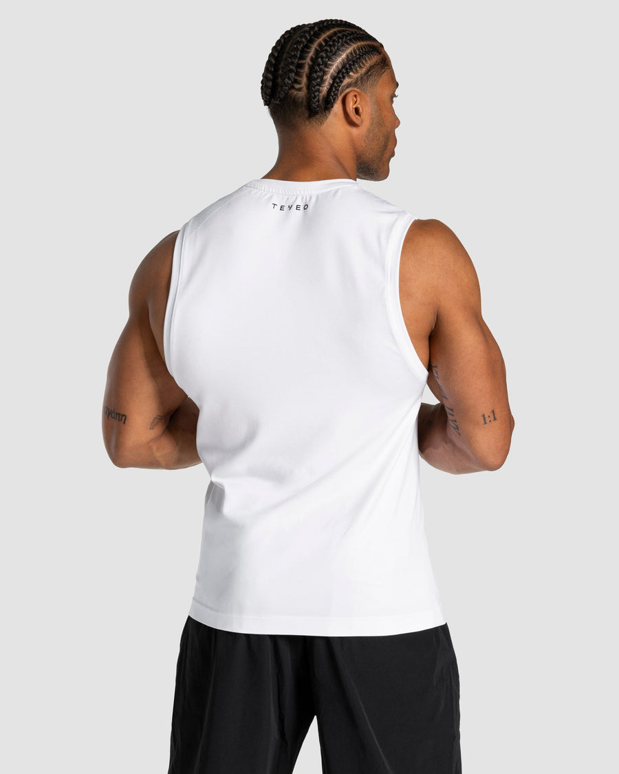 Débardeur Workout sans coutures « blanc »