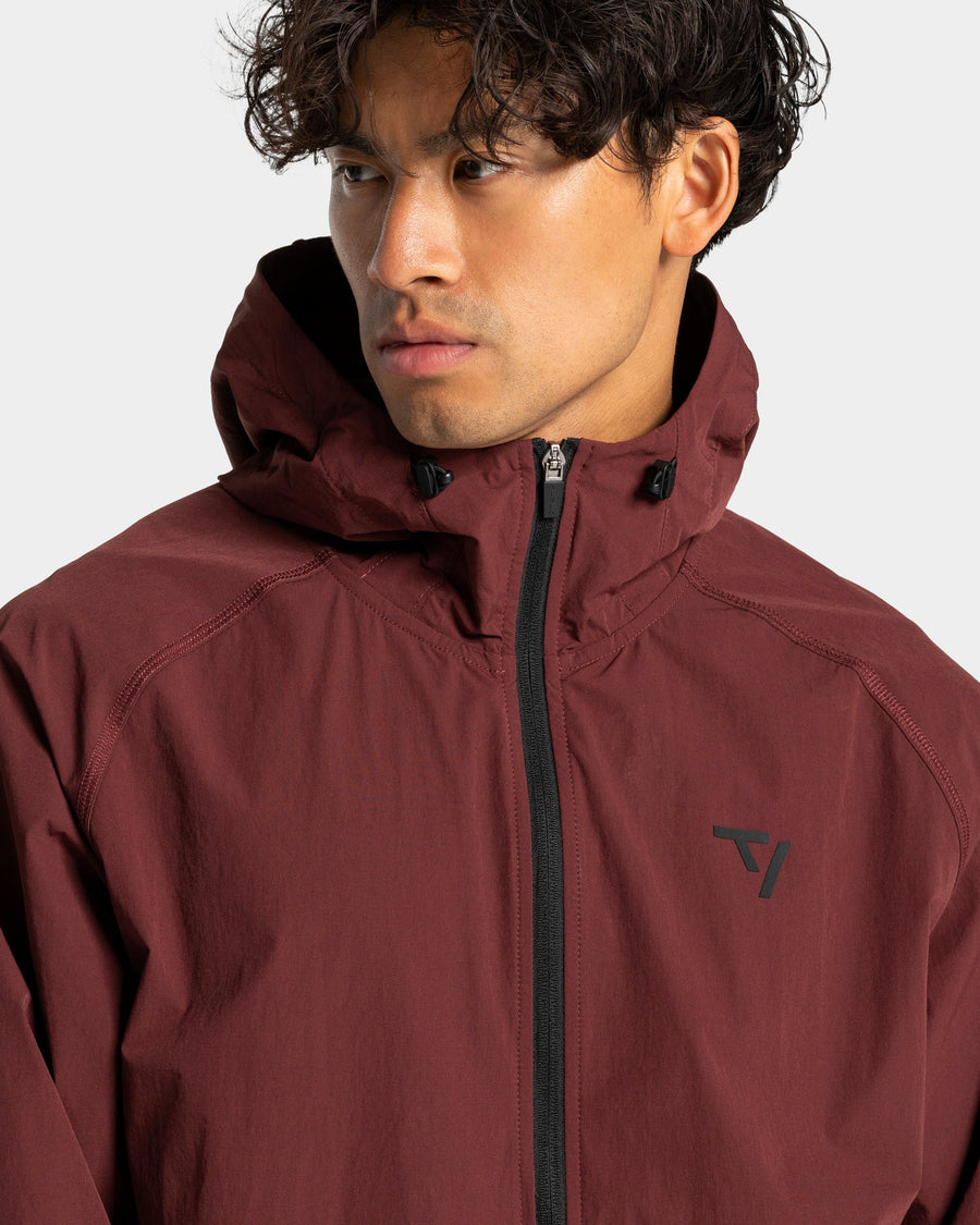 Veste de sport zippée Workout « merlot »
