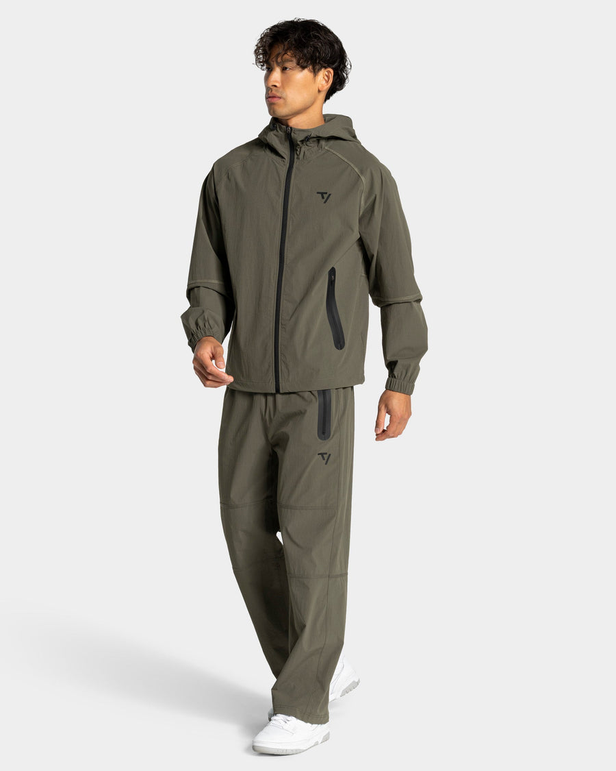 Veste de sport zippée Workout « Olive »