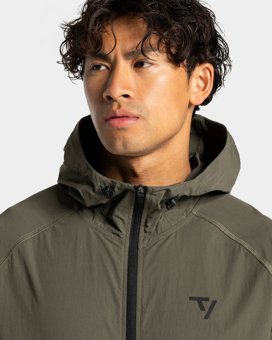 Veste de sport zippée Workout « Olive »